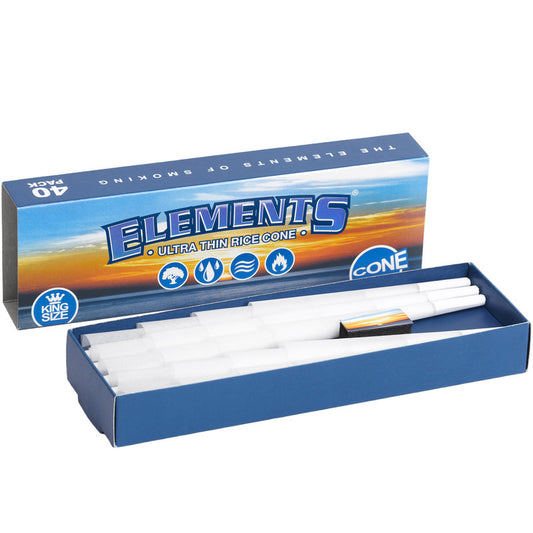 Elements Cones | King Size | 40pk | 1ct
