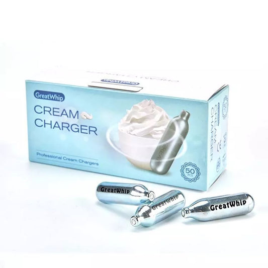 Great Whip Cream Chargers | 50ct | 12 boxes/case