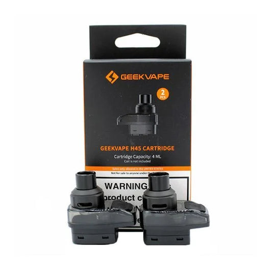 Geekvape H45 | Aegis Hero 2 Cartridge | 4mL | 2pk | 1ct