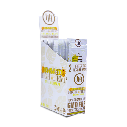 High Hemp Organic Wraps | 2pk | 25ct |