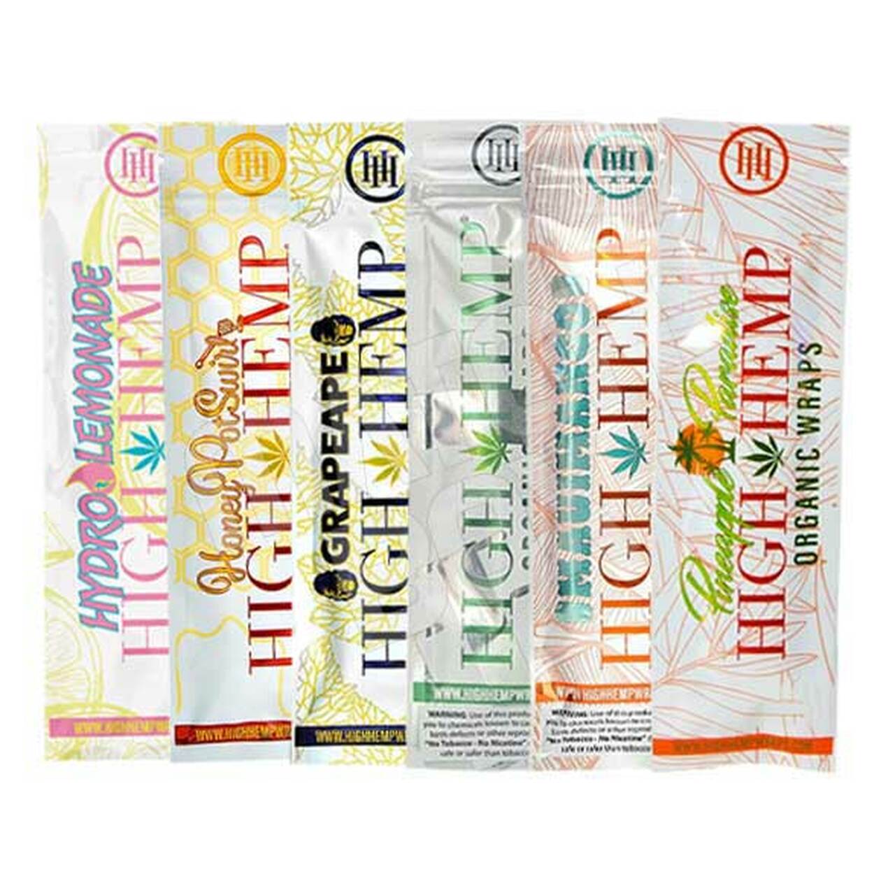 High Hemp Organic Wraps | 2pk | 25ct |