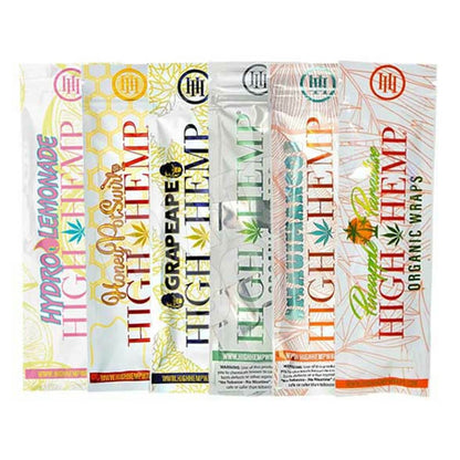 High Hemp Organic Wraps | 2pk | 25ct |