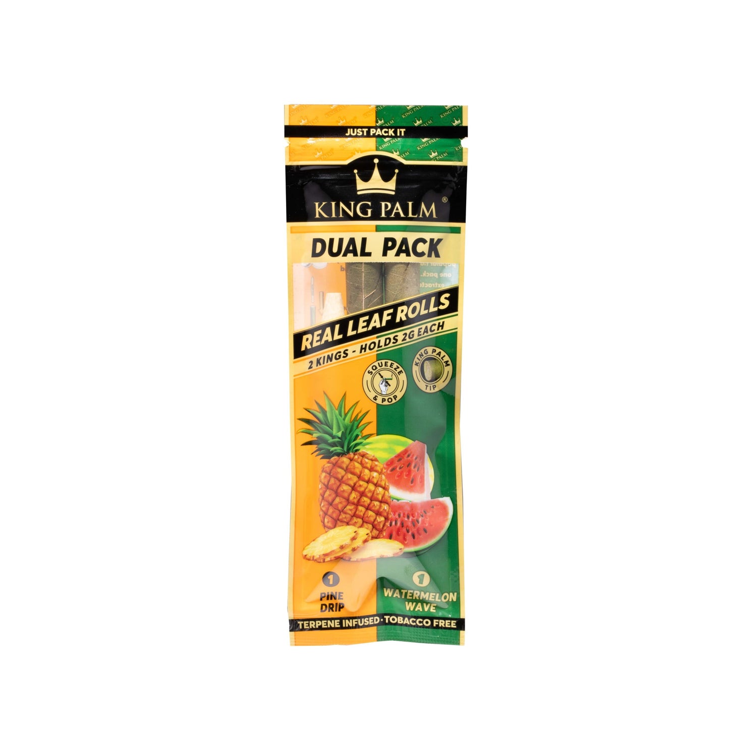 King Palm Dual Pack | King Size | 2pk | 20ct Display |