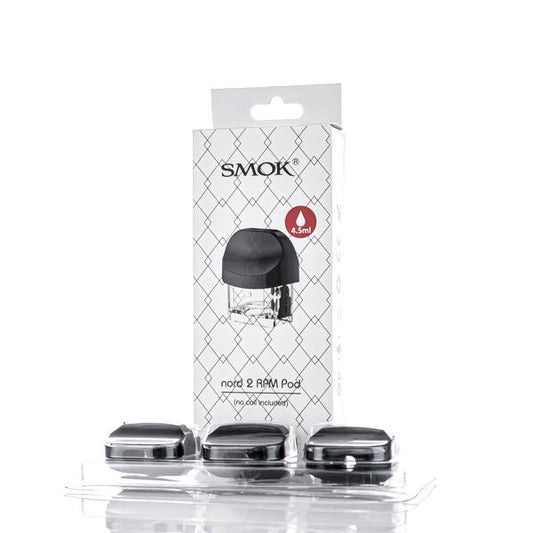 Smok Nord 2 Replacement no-coil Pods - 3pk | 10ct