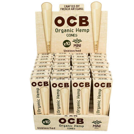 OCB Organic Hemp | Mini Cones | 10pk | 32ct
