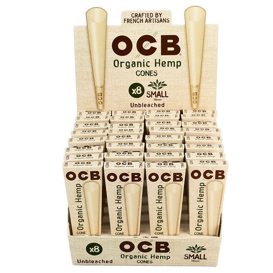 OCB Organic Hemp | Small Cones | 8pk | 32ct