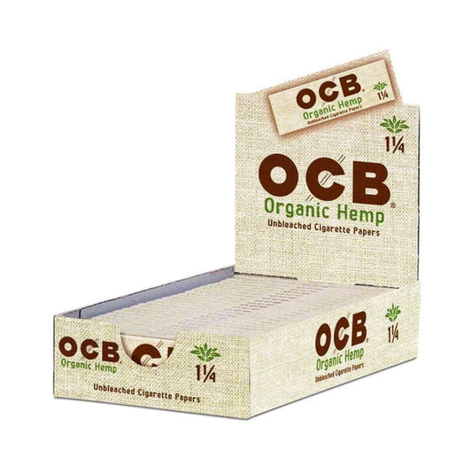 OCB Organic Hemp | 1-1/4" Rolling Papers | 24ct