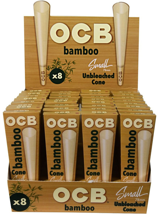OCB Bamboo | Small Cones | 8pk | 32ct