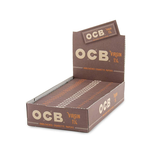 OCB Virgin | 1-1/4" Cigarette Papers | 24ct