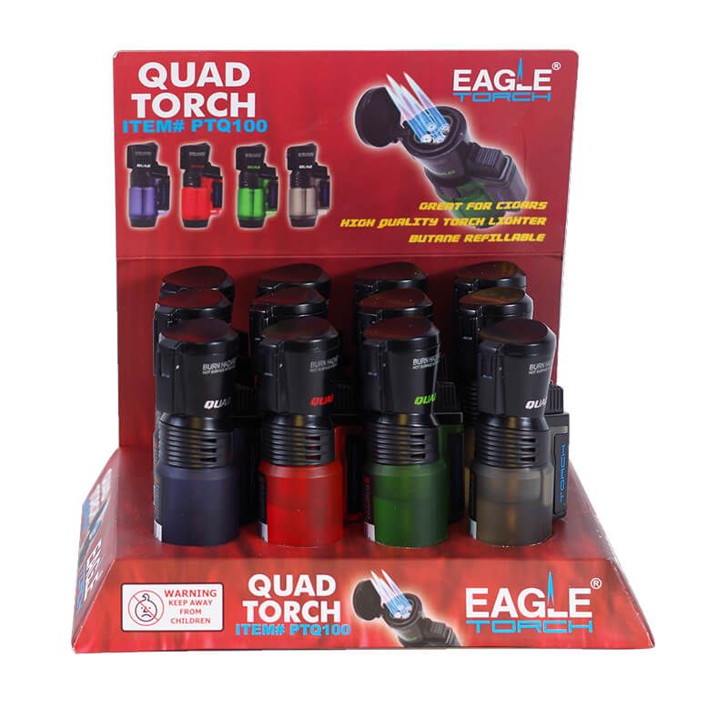 Eagle Torch - Luxury Quad Torch | 12ct | PTQ100