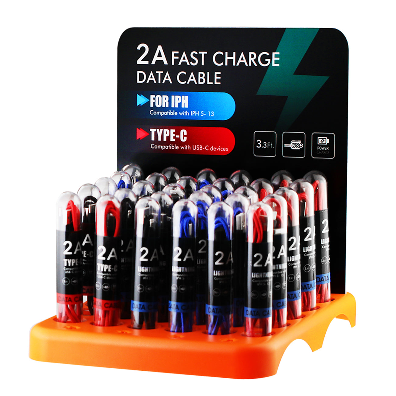 iPhone & Type C Fast-Charging Display | 30ct