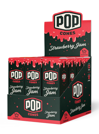 Pop Cones | 1-1/4 | Unbleached | 6 Cones | 24ct