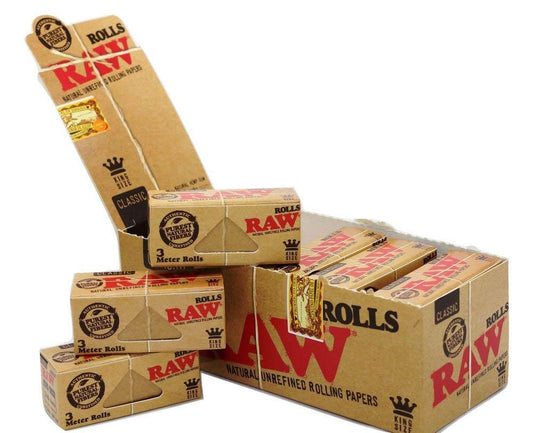 Raw Classic | 3 Meter Rolls | King Size | 12ct