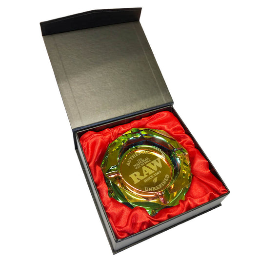 RAW Prism Glass Ashtray |