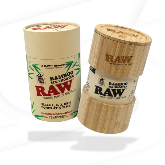 RAW Bamboo Six Shooter Cone Filler |