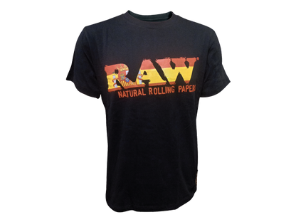 RAW Black T-shirt w/ Logo |