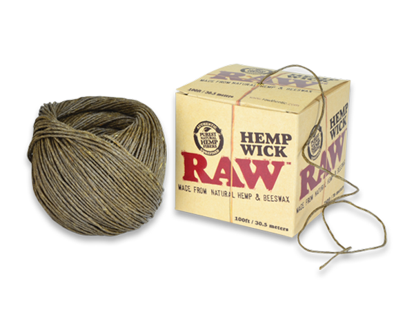 RAW Hemp Wick Ball | 100ft