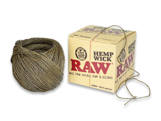 RAW Hemp Wick Ball | 100ft