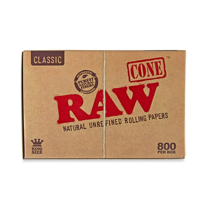 RAW Cones | Classic King Size | 20 Cones | 40ct