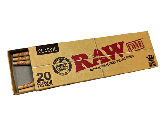 RAW Cones | Classic King Size | 20 Cones | 40ct