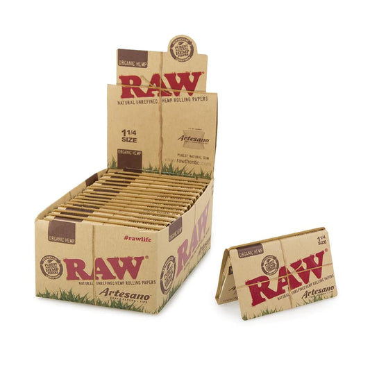 RAW Organic Hemp Artesano | 1-1/4" | 15ct