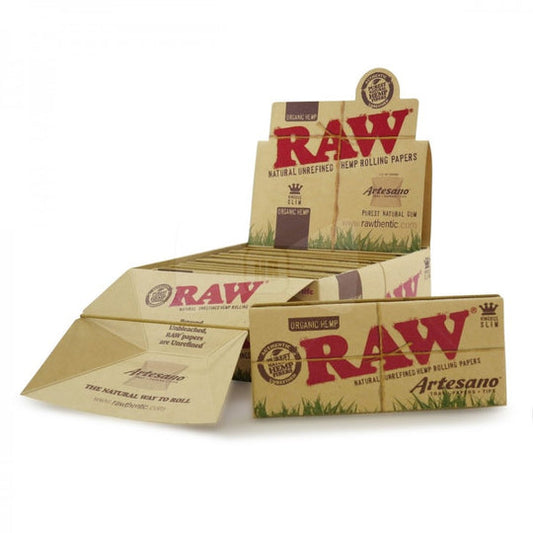 RAW Organic Hemp Artesano | King Size | 15ct