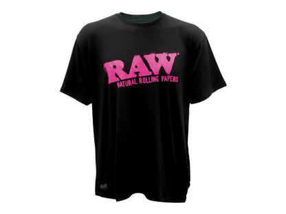 RAW Black T-shirt w/ Logo |