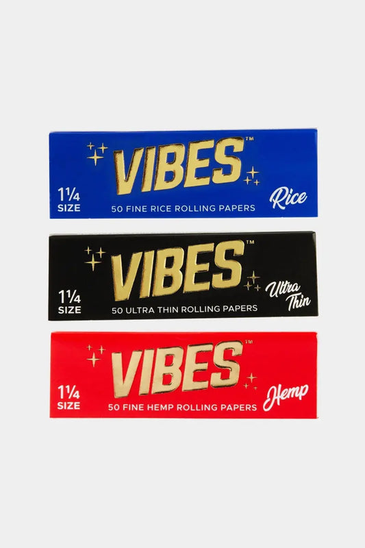 Vibes Fine Rolling Papers | 1-1/4" | 50 Booklets |