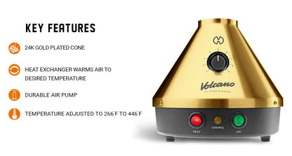 Storz & Bickel | Volcano Gold Edition | Tabletop Dry Herb Vaporizer