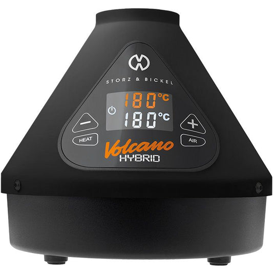 Storz & Bickel | Volcano Hybrid | Tabletop Dry Herb Vaporizer | Onyx