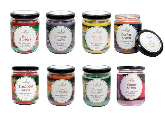 Ampliscent Odor Eliminator Candles | Assorted | 13oz