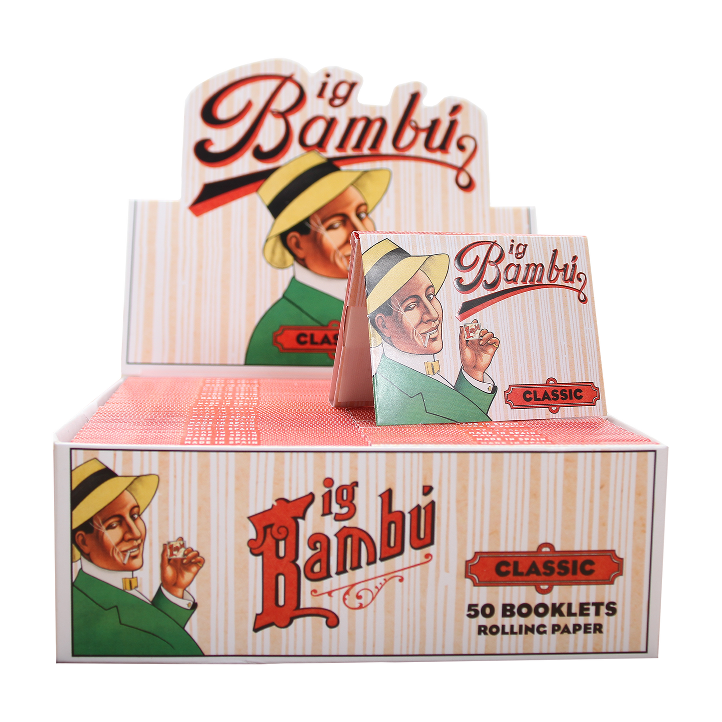 Big Bambu Classic | 50 Booklets | 33 Leaves