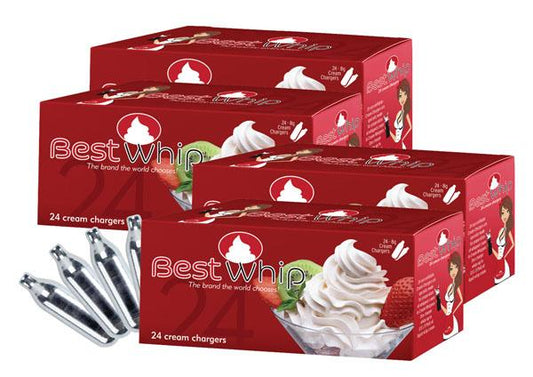 Best Whip Whipped Cream Chargers | 24ct | 25 boxes/case
