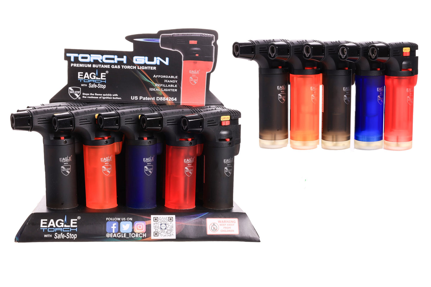 Eagle Torch - Large | 15ct | PT101U