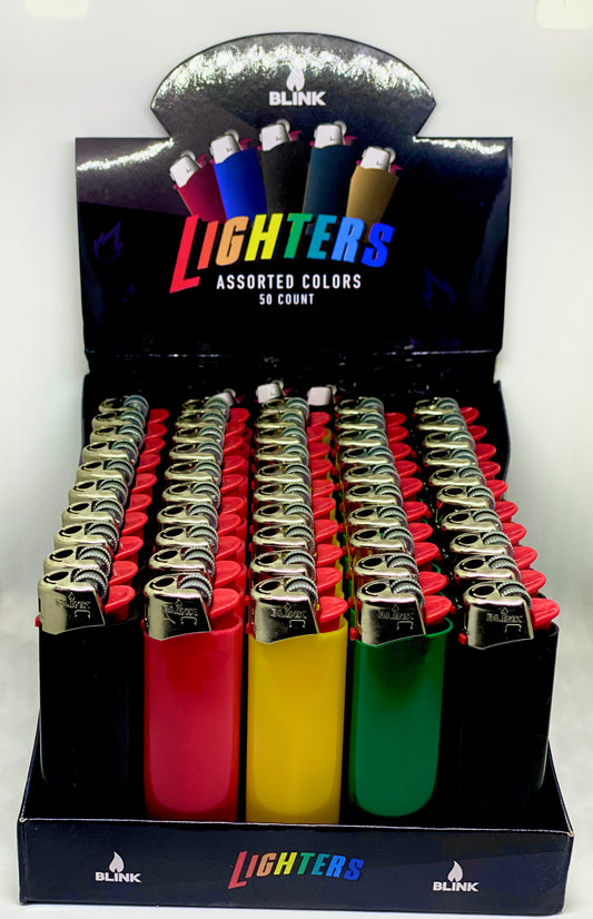 Blink Lighters | 50ct | Assorted Colors