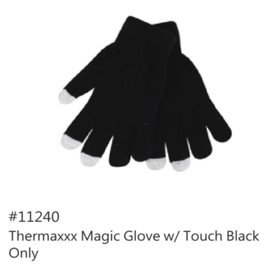 Thermaxxx Magic Glove w/ Touch | Black | 12ct | Item 11240