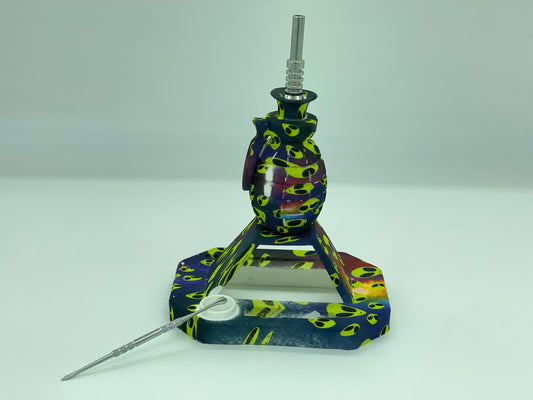 Silicone Grenade Nectar Collector Kit | NC0450