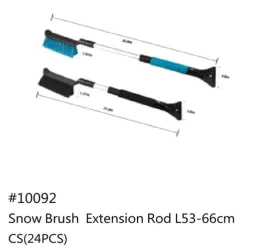 Extendable Snow Brush | 53cm x 66cm | 1ct | Item 10092